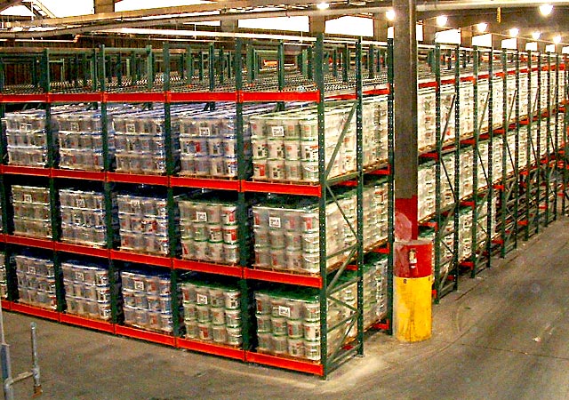 Pallet Flow Rack warehouse storage system