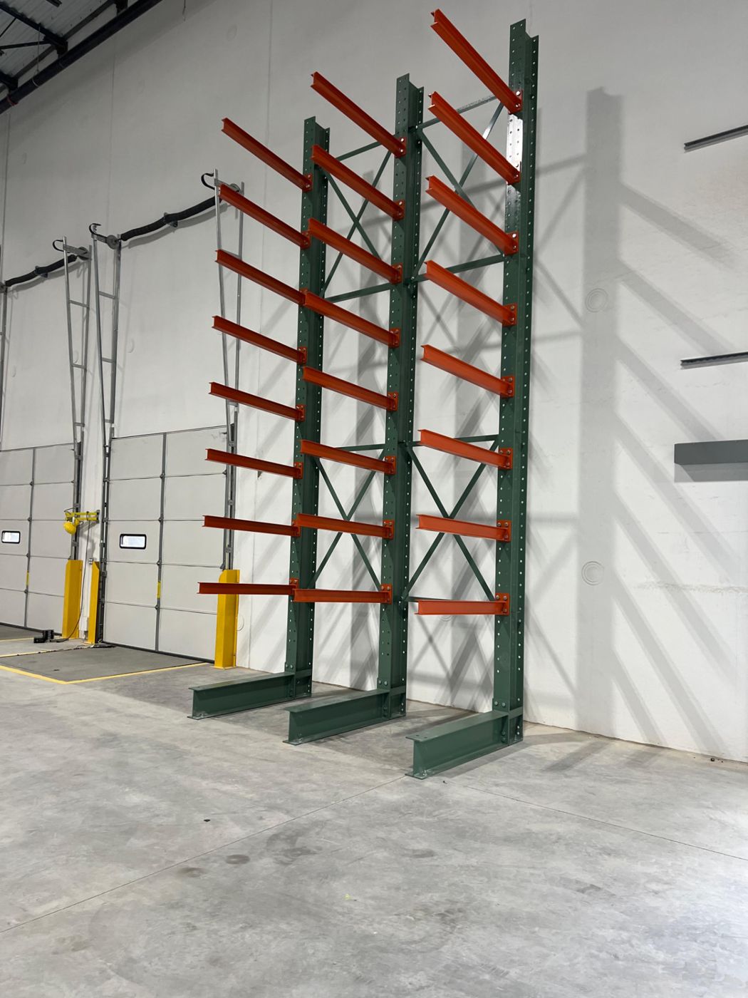 Pallet rack installation