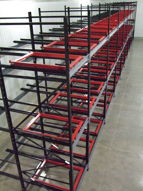 Pallet rack installation